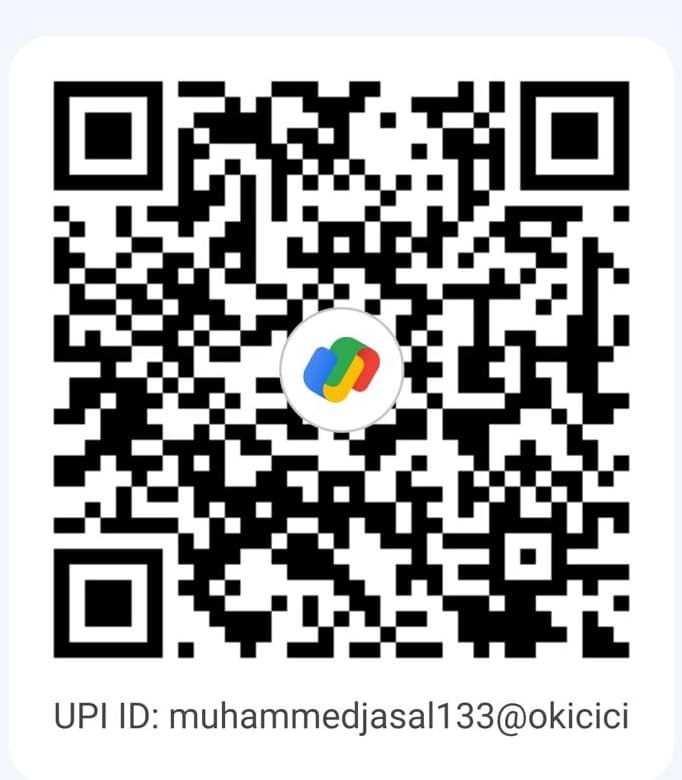 Player registration payment QR code